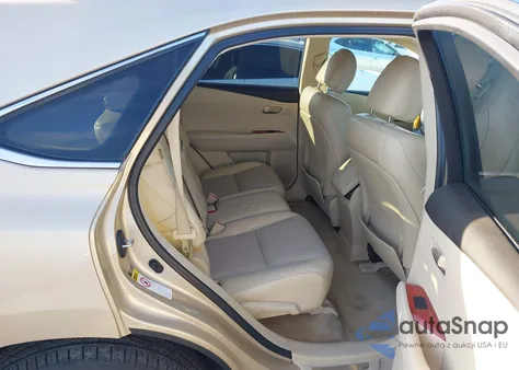 2010 Lexus Rx 350 z USA, uszkodzony, nr VIN 2T2BK1BA8AC007652